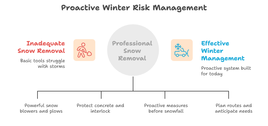 tools used during snow removal process