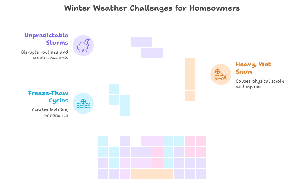 weather pattern for snow removal
